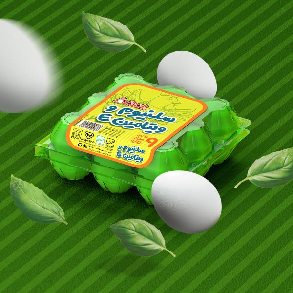 Selenium and vitamin E 9 eggs
